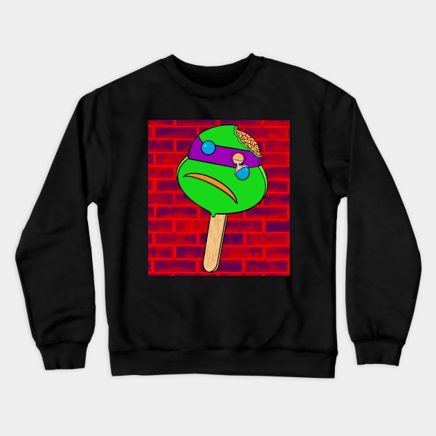 Donatello Popsicle Crewneck Sweatshirt by Skitz0j0e